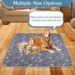 Washable Pee Pads for Dogs Puppy Pads, 2 Pack 41x41 Super Absorbent Reusable Puppy Training Pads, Waterproof Pet Training Pads Non-Slip 100% Leak-Proof Protects Bed Floor Sofa