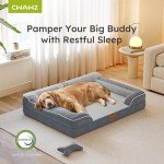 Orthopedic XL Dog Bed with Cooling Gel Foam