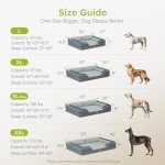 Orthopedic XL Dog Bed with Cooling Gel Foam