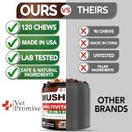 Turkey Tail Mushroom Chews for Dogs - 170 Count