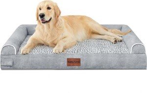 Orthopedic Memory Foam Dog Bed for Large Dogs