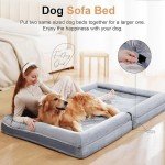 Orthopedic Memory Foam Dog Bed for Large Dogs