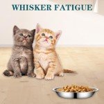 5-Pack Stainless Steel Cat and Dog Bowls