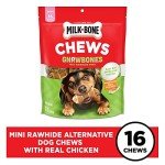 Milk-Bone Chicken Rawhide-Free Dog Treats, 16 Count