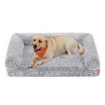 Orthopedic Waterproof Dog Sofa Bed - Gray