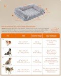Orthopedic Waterproof Dog Sofa Bed - Gray