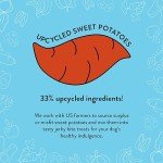 Shameless Pets Jerky Dog Treats, Duck-Tato - Healthy Dog Chews for Digestion Support with Fiber - Dog Treats with Real Cage-Free Duck - Free from Grain, Corn & Soy - 1-Pack