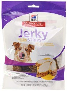 Hill's Natural Jerky Strips, All Life Stages, Great Taste, Dog Treats, Chicken, 7.1 oz Bag