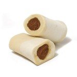 Cadet Stuffed Shin Bone - Highly Digestible, High Protein, Long-Lasting Dog Chew Bone for Aggressive Chewers, Supports Dental Health, - Bully Stick Flavor, Large (1 Count)