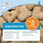 The Lazy Dog Cookie Co. Bitscuits, Horse Treats, Alfalfa, Flax & Peppermint, Pocket Size Biscuits for Horses & Ponies, All Natural Horse Cookies, Made in USA, 14 oz. Bag (Pack of 2)