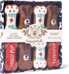 Thoughtfully Pets, Get Well Dog Cookies Gift Set, Crunchy Dog Treats Includes Colorfully Hand Decorated Get Well Themed Dog Biscuits to Brighten Their Day, Pack of 8