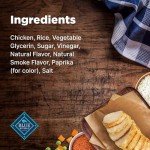 Blue Buffalo Nudges Jerky Bites Dog Treats, Made in the USA with Natural Ingredients, Bite-Sized Pieces, Chicken, 5-oz Bag