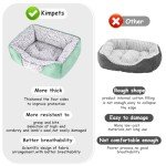 Dog Beds Small Medium Large Size Dog, Cat Beds for Indoor Cats Washable, Rectangle Calming Sleeping Warming Orthopedic Puppy Dog Beds, Non-Slip Bottom Breathable Soft Couch