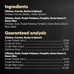 CESAR SIMPLY CRAFTED Adult Wet Dog Food Meal Topper Variety Pack, Chicken, Duck, Purple Potatoes, Pumpkin, Green Beans & Brown Rice and Chicken, Carrots, Barley & Spinach, 1.3 oz. Tubs, Pack of 8