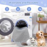 4 Pack 36" x 38" Large Washable Underpads - Waterproof Quick Drying Pee Pads for Dogs, Reusable Pet Training Pads, Anti-Slip Floor Mat for Dogs, Cats, Bunny, Seniors Bed Pad