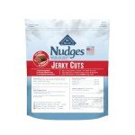 Blue Buffalo Nudges Jerky Cuts Dog Treats, Made in the USA with Natural Ingredients, Steak, 16-oz Bag