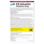K9 Advantix Flea, Tick & Mosquito Prevention for Dogs 11-20 lbs. | Flea Drops for Medium Dogs | Apply Monthly | 2 Treatments