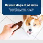 Blue Buffalo Nudges Jerky Cuts Dog Treats, Made in the USA with Natural Ingredients, Steak, 16-oz Bag