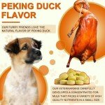 Turmeric Curcumin for Dogs, Hip & Joint Support, Heart Health Support, Immune System Booster, Dog Joint Supplement for All Ages Breeds & Sizes, 180 Chewable Tablets, Peking Duck Flavor