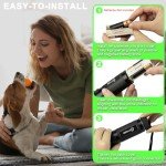 ESCO LITE Escolite UV Flashlight Black Light, 51 LED 395 nM Ultraviolet Blacklight Detector for Dog Urine, Pet Stains and Bed Bug