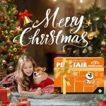 Dog Stairs with Storage 17.5" H, 3-Step Wider Dog Steps for Small/Medium/Large Dogs Cats, Folding Sturdy Pet Stairs Climbing Bed or Sofa, Dog Ramp for Car Hold Up to 200 lbs (Smok Gray, No Condo)