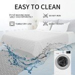 Ameritex Pet Bed Cover Dog Bed Blanket for Sofa and Furniture Waterproof New Pattern Design (30x70 Inch, Light Grey)