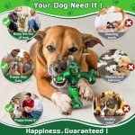 SIHRMIU Dog Toys for Aggressive Chewers,Faint Bacon Flavor,Almost Indestructible Dog Bone for Medium/Large Breed,Toughest Nylon Dog Chew Toys, Heavy Duty Long Lasting Fun Dog Gift