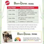 SPOT Bam-Bones Braided Stick - Made with Strong Bamboo Fiber, Durable Long Lasting Dog Chew Toy for Light to Moderate Chewers, for Dogs & Teething Puppies Under 30lbs, 5.75in, Hickory Smoke Flavor