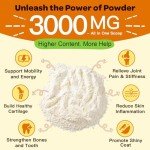 Glucosamine for Dogs - Joint Supplement for Dogs, Chondroitin, MSM, Turmeric, Omega 3 for Dogs, Support Hip and Joint Mobility - Dog Joint Pain Relief, Dog Joint Supplement Large Breed, 9.52 Oz