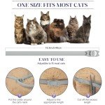 Highly Effective Flea Collar for Cats, Tick and Flea Control for Cats Provides Up to 16 Months of Cat Flea and Tick Collar, Comfortable Flea and Tick Prevention Collars for Cats (2 Pack)
