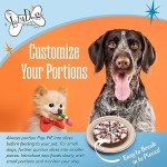 The Lazy Dog Cookie Co. Original Pup-Pie, Happy Birthday for a Charming Boy Dog, Dog Birthday Treat, Pre-Sliced into 10 Dog Biscuits, Made in USA, 6 in., 5 oz. (Pack of 1)