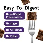 Real Meat Dog Treats - 4oz Bag of Bite-Sized Air-Dried Lamb & Liver Jerky for Dogs - Grain-Free Jerky Dog Treats Made up of 95% Human-Grade, Free-Range, Grass Fed Lamb - All-Natural Dog Treats