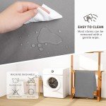 Easy-Going Dog Bed for Medium Dogs, Egg Crate Foam Dog Bed with Removable Washable Cover and Non-Slip Bottom, Waterproof and Machine Washable Pet Bed Cover (30x20x3 in, Grey)