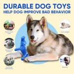 LEGEND SANDY Indestructible Dog Toys for Aggressive Chewers to Keep Them Busy, Tough Dog Chew Toy for Large Dogs, Durable Dog Bone Toy for Medium/Large Breed, Heavy Duty Chew Toys
