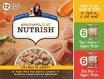 Nutrish Rachael Ray Chunks in Gravy Wet Dog Food Variety Pack, 13 Ounce (Pack of 12)