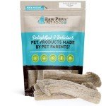 Raw Paws Antler Shaped Dog Treats (6 Pack) – Dog Cookies for Large Dogs & Medium Dogs, Crunchy Dog Treats Chicken Flavored, Large Dog Biscuits for Big Dogs, Antler Shaped Dog Snacks Made in USA
