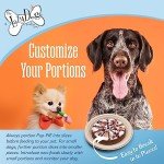 The Lazy Dog Cookie Co. Original Pup-Pie, Happy Birthday for A Darling Girl, Dog Birthday Treat, Pre-Sliced into 10 Dog Biscuits, Made in USA, 6 in., 5 oz. (Pack of 1)