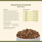 BADLANDS RANCH - Superfood Complete, Adult Dog Food, Air-Dried, High Protein, Zero Fillers, Superfood Nutrition by Katherine Heigl (24 oz., Beef Formula)