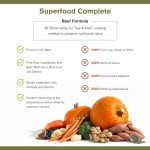 BADLANDS RANCH - Superfood Complete, Adult Dog Food, Air-Dried, High Protein, Zero Fillers, Superfood Nutrition by Katherine Heigl (24 oz., Beef Formula)