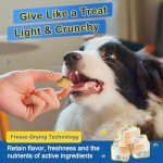 Glucosamine for Dogs - Joint Supplement for Dogs - Chondroitin, MSM, Omega-3, Hemp, Dog Joint Pain Relief, Support Mobility, Discomfort, Hip and Joint Supplement Dogs for All Breed, 120 Crunchy Bites