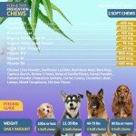 WONTECHMI Flea and Tick Prevention for Dogs Chewables, 180 Chews Natural Flea and Tick Chews Supplement for Dogs, Oral Dog Flea and Tick Treatment for All Breeds and Ages (180 Chews, Chicken)