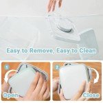 LOYOSEL Dog Treat Container Airtight Dog Treat Jar for Pets, 2 Pack (1.3 Qt & 2.2 Qt) BPA Free, Dog Food Storage Container with Lids for Dog Food, Snack, Cookie, Biscuit