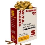 OH NORMAN! Soft Beef Jerky Dog Treats by Kaley Cuoco, Healthy Dog Treats, All Life Stages and Breeds, Air Dried, Ethically Sourced Free Range Beef,6 Oz