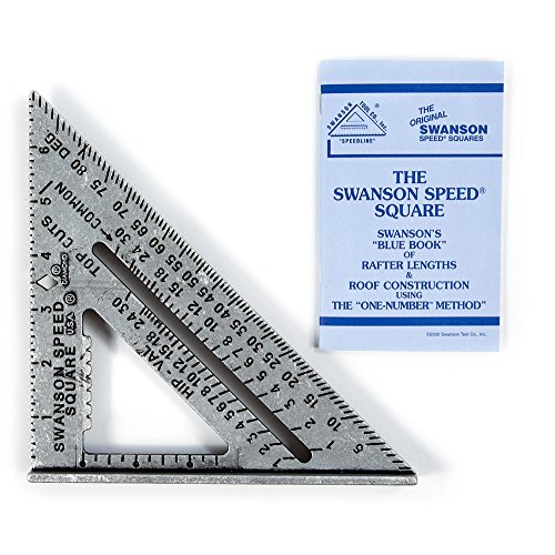 SWANSON 7" Speed Square, Blue