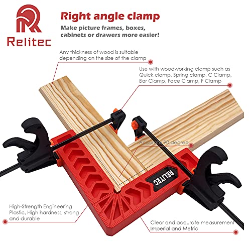 Relitec 90 Degree Positioning Squares - Set of 8