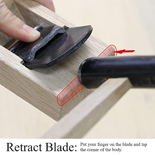 Japanese Hand Plane 42mm: Small Block Plane for Woodworking