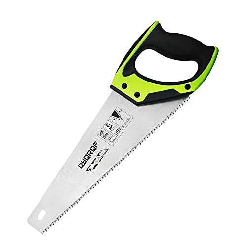 Pro Hand Saw: 14 in. Sharp Blade, Non-Slip Handle