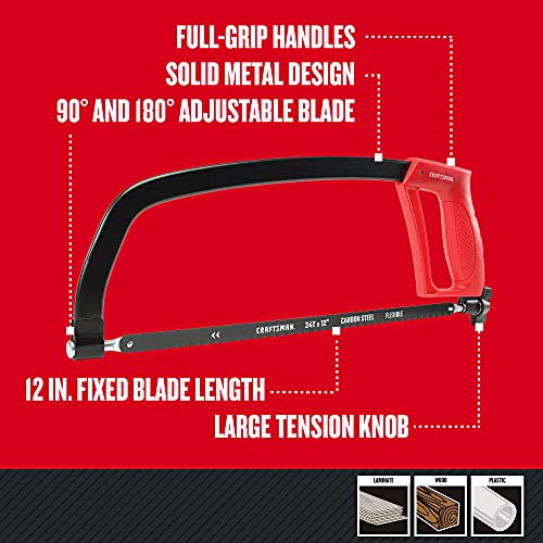 12-Inch Hacksaw by CRAFTSMAN