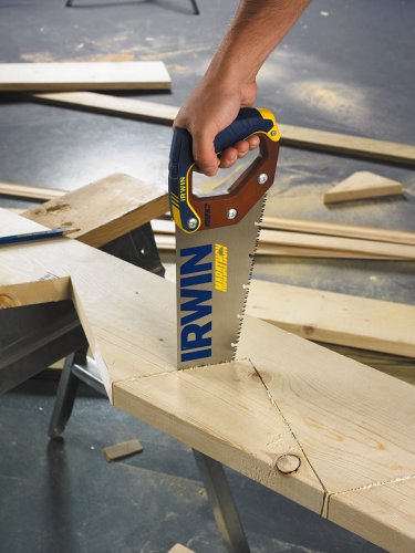 IRWIN Hand Saw with ProTouch Handle, 15-Inch
