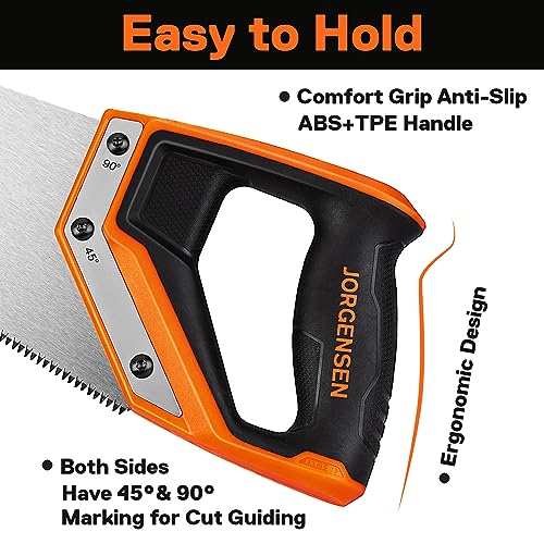 Jorgensen 20" Pro Hand Saw - Fine-Cut Non-Slip